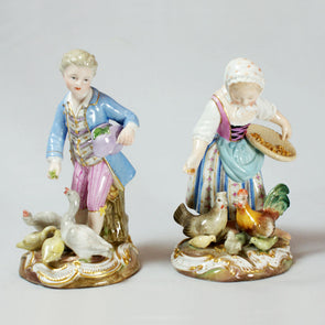 Pair of Meissen Figures