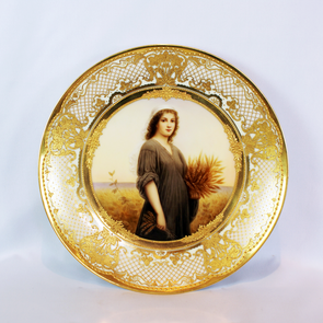 A Vienna Style Plate of Ruth in the field